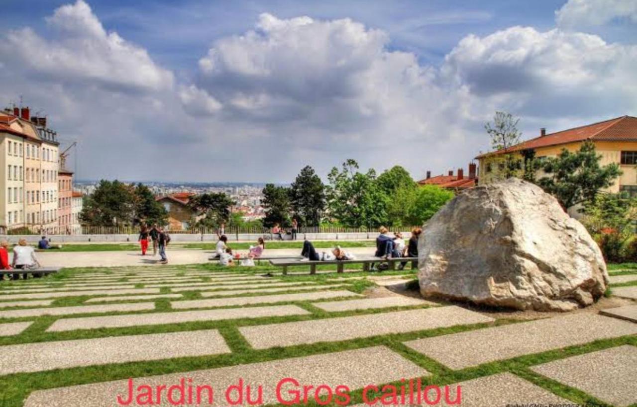 Ferienwohnung Le Croix Rousse Jacquard Lyon Exterior foto